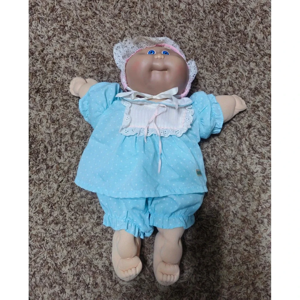 Vintage Cabbage Patch Kids Doll Lot of 4 Mixed Outfits Pacifiers 1980's